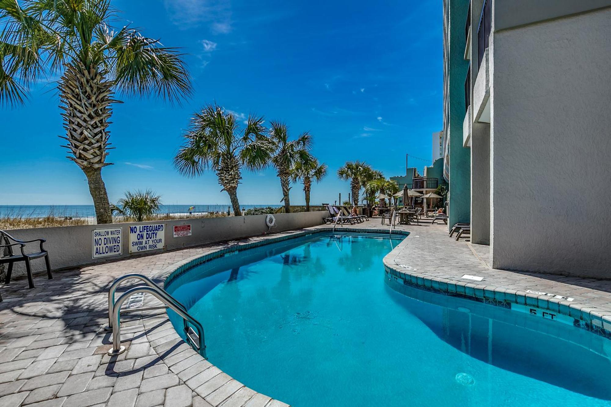 Compass Cove Upgraded Oceanfront Condo Sleeps 4 Myrtle Beach Exterior photo