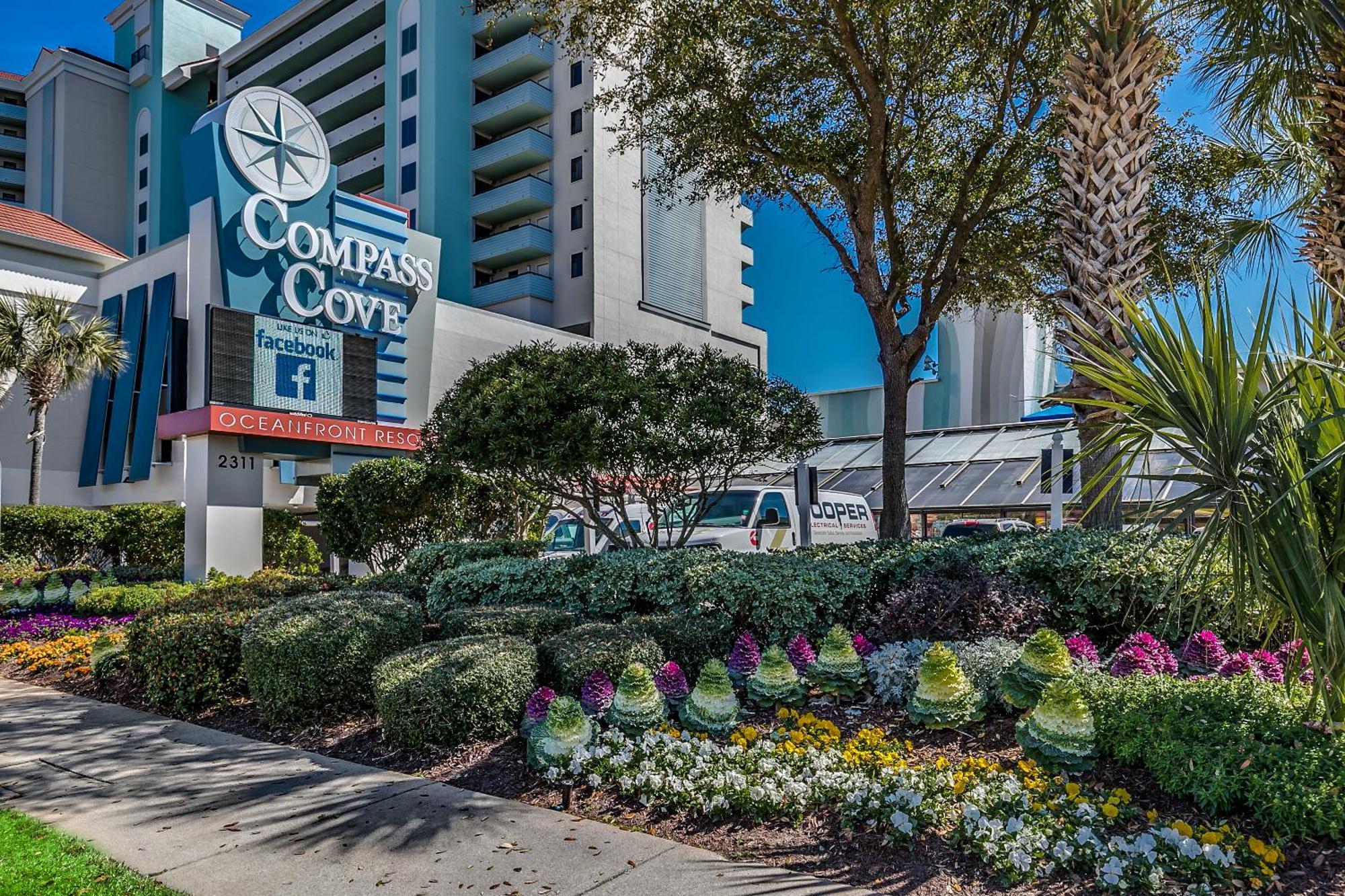 Compass Cove Upgraded Oceanfront Condo Sleeps 4 Myrtle Beach Exterior photo