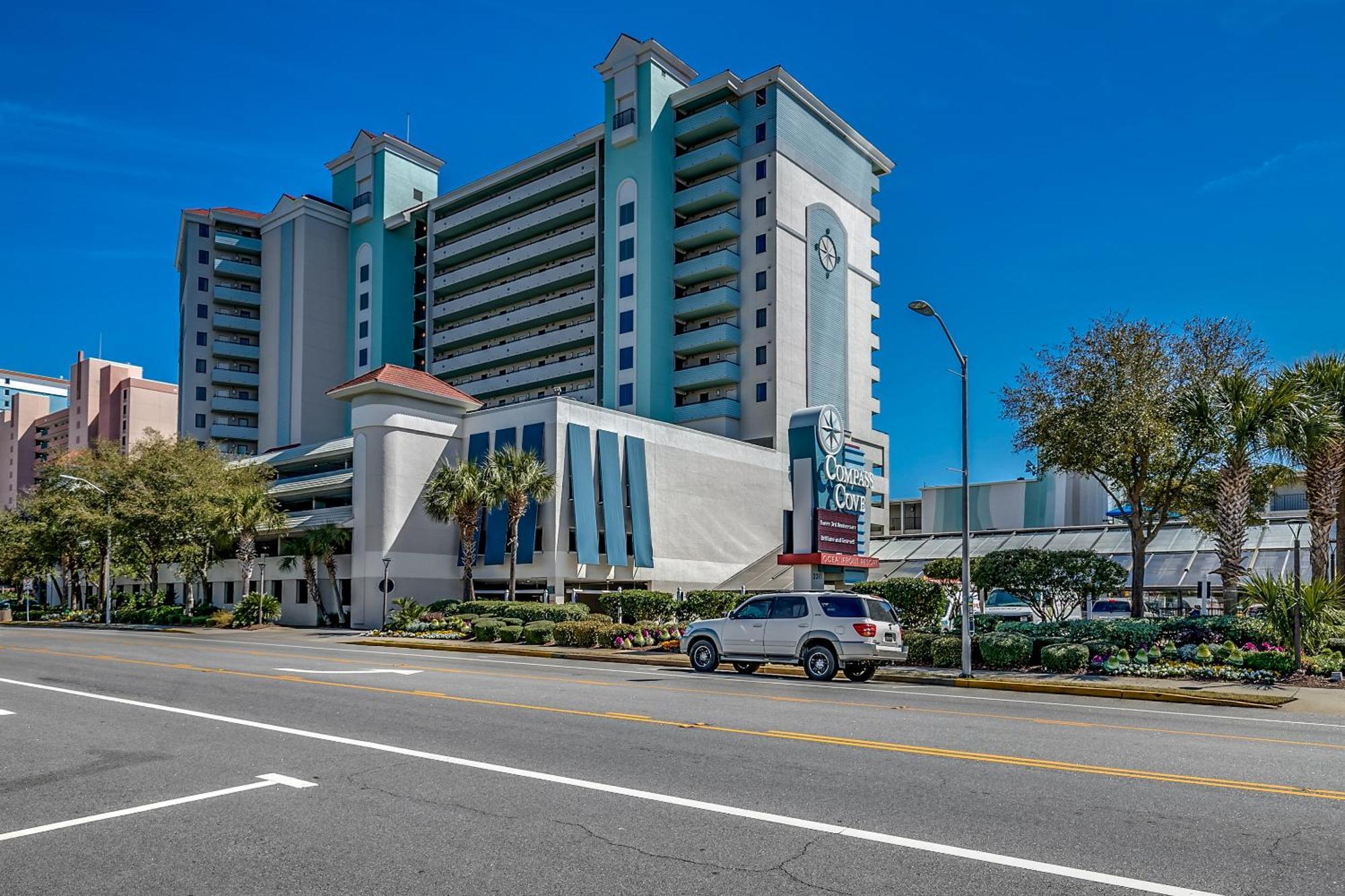 Compass Cove Upgraded Oceanfront Condo Sleeps 4 Myrtle Beach Exterior photo